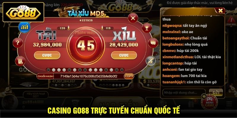 GO88 18 Casino GO88 trực tuyến chuẩn quốc tế
